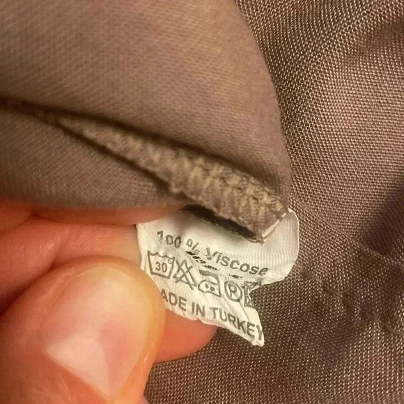 100% viscose  summer blouse 👚 made in 🇹🇷 Turkey - Picture 6 of 6